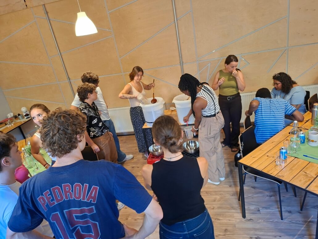 Diaspora students brewing the diaspora beer 2025