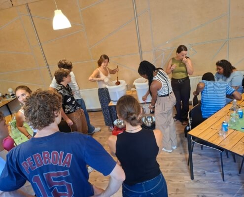 Diaspora students brewing the diaspora beer 2025