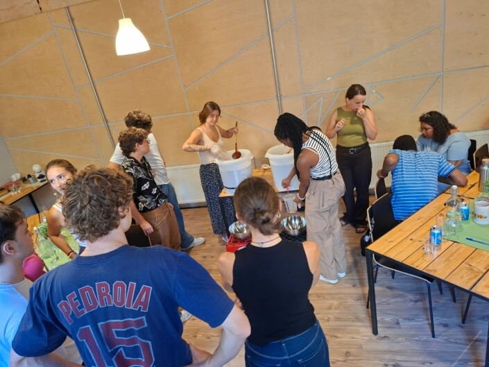 Diaspora students brewing the diaspora beer 2025