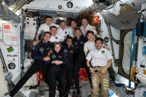 The astronauts of the Axiom Mission 4 (Ax-4)